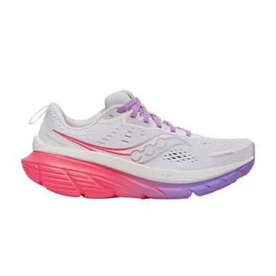 Pre-owned Saucony Wmns Guide 18 'white Crocus' | Women's Size 7