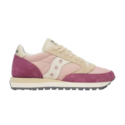 Pre-owned Saucony Wmns Jazz Original 'blush Tan' | Women's Size 6.5 In Brown
