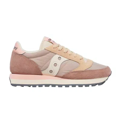 Pre-owned Saucony Wmns Jazz Original 'tan Pink' | Women's Size 6.5 In Brown