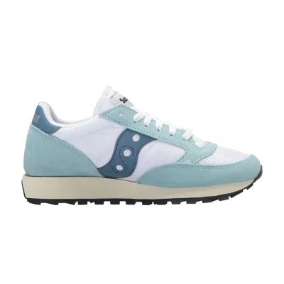 Pre-owned Saucony Wmns Jazz Original Vintage 'white Blue' | Women's Size 6