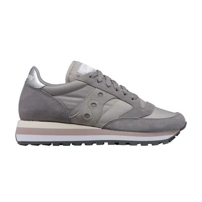 Pre-owned Saucony Wmns Jazz Triple 'grey Mauve' | Women's Size 5 In Gray