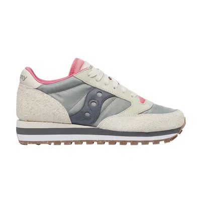 Pre-owned Saucony Wmns Jazz Triple Primaloft 'mud Ivory' | Cream | Women's Size 10