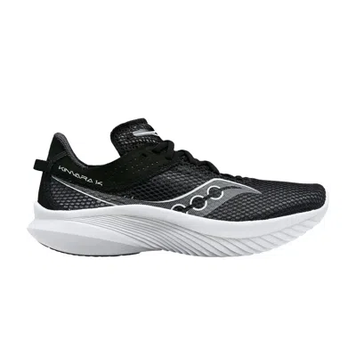 Pre-owned Saucony Wmns Kinvara 14 Wide 'black White'