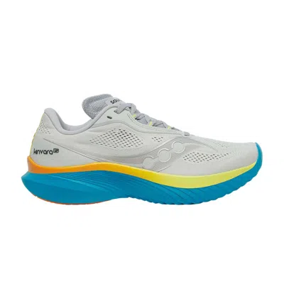 Pre-owned Saucony Wmns Kinvara 15 'foam Viziblue' | Grey | Women's Size 12