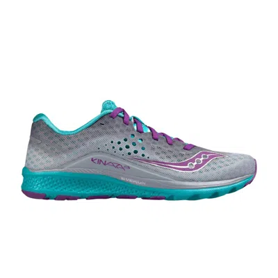 Pre-owned Saucony Wmns Kinvara 8 'grey Teal'