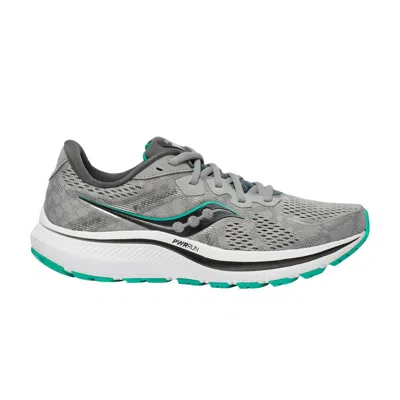 Pre-owned Saucony Wmns Omni 20 Wide 'alloy Jade' | Grey | Women's Size 5 In Gray