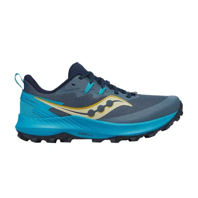 Pre-owned Saucony Wmns Peregrine 14 'mirage Viziblue' In Blue