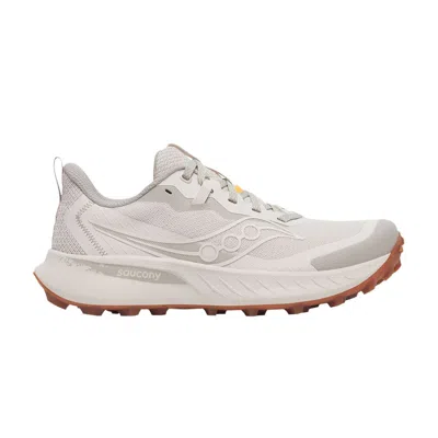 Pre-owned Saucony Wmns Peregrine 15 'moon Dove' | Cream | Women's Size 6 In White