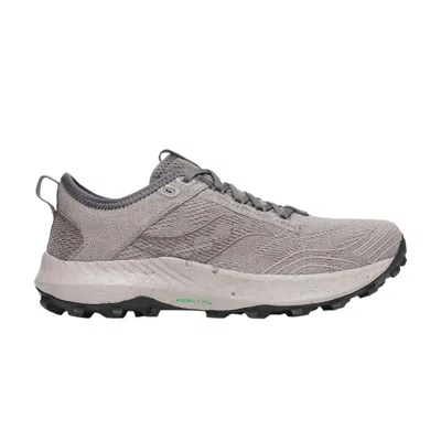 Pre-owned Saucony Wmns Peregrine Rfg 'cinder' | Grey | Women's Size 5 In Gray