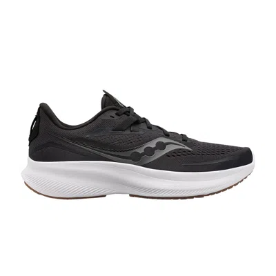 Pre-owned Saucony Wmns Ride 15 'black Gum'