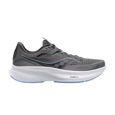Pre-owned Saucony Wmns Ride 15 'charcoal Pop' | Grey | Women's Size 5 In Gray