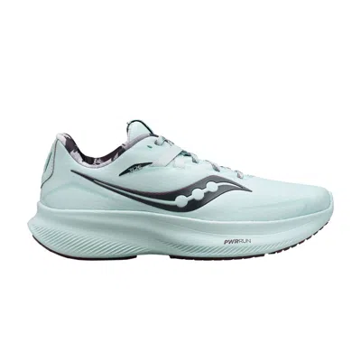 Pre-owned Saucony Wmns Ride 15 Runshield 'winter Miles Pack - Promises' In Teal