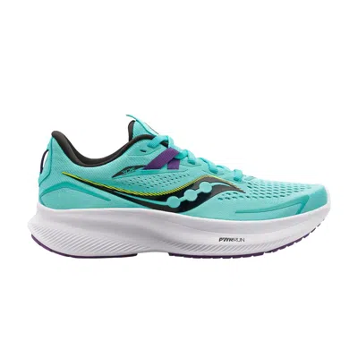 Pre-owned Saucony Wmns Ride 15 Wide 'cool Mint Acid' | Blue | Women's Size 10.5