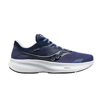 Pre-owned Saucony Wmns Ride 16 'night Black' In Blue