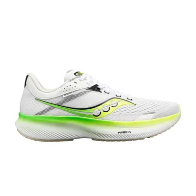 Pre-owned Saucony Wmns Ride 16 'white Slime'