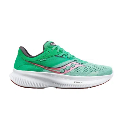 Pre-owned Saucony Wmns Ride 16 Wide 'sprig Peony' | Green | Women's Size 6