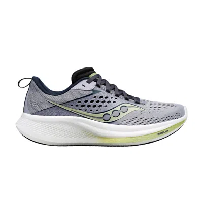 Pre-owned Saucony Wmns Ride 17 'iris Navy' In Purple
