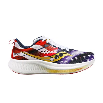 Pre-owned Saucony Wmns Ride 17 'stars & Stripes' | Multi-color | Women's Size 5.5