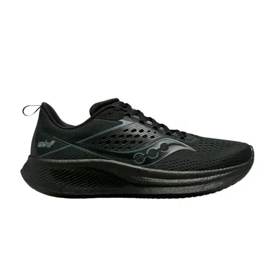 Pre-owned Saucony Wmns Ride 17 'triple Black'