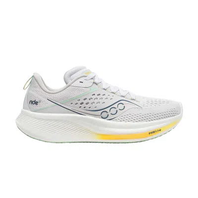 Pre-owned Saucony Wmns Ride 17 'white Peel'