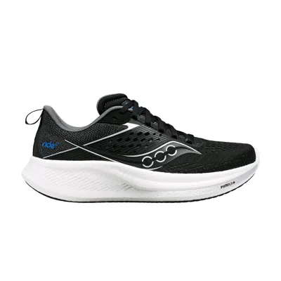 Pre-owned Saucony Wmns Ride 17 Wide 'black White'