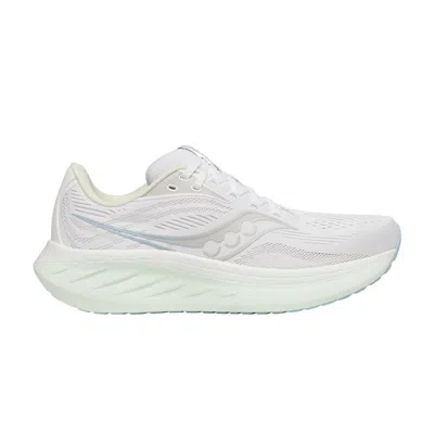 Pre-owned Saucony Wmns Ride 18 'white Lettuce' | Women's Size 7