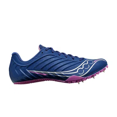 Pre-owned Saucony Wmns Spitfire 5 'indigo Grape' | Blue | Women's Size 5.5