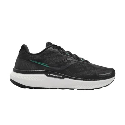 Pre-owned Saucony Wmns Triumph 19 Wide 'black White'