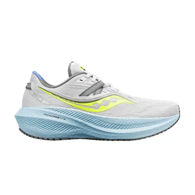 Pre-owned Saucony Wmns Triumph 20 'fog Vapor' In White