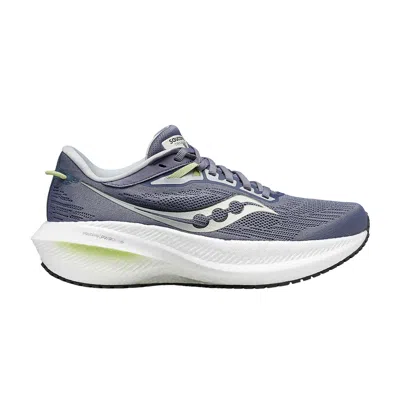 Pre-owned Saucony Wmns Triumph 21 'iris Fern' In Purple