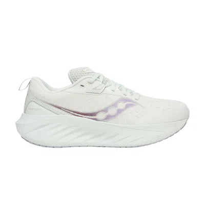 Pre-owned Saucony Wmns Triumph 22 'white Foam' In Green