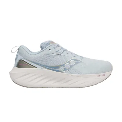 Pre-owned Saucony Wmns Triumph 22 Wide 'vapor Moon' In Blue