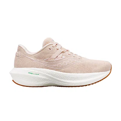 Pre-owned Saucony Wmns Triumph Rfg 'lotus' In Pink