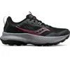 Saucony Women's Blaze Tr Trail Running Sneakers In Black/vizipink