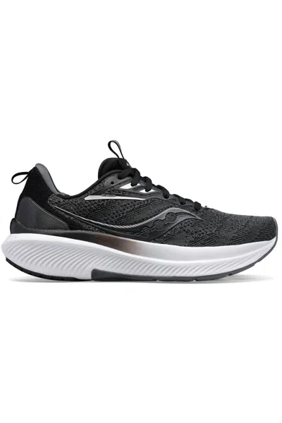 Saucony Women's Echelon 9 Running Shoes - Extra Wide Width In Black/white