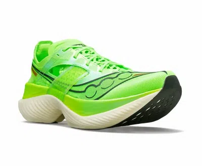 Saucony Women's Endorphin Elite Race Shoe In 30 - Slime