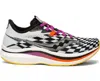 Saucony Women's Endorphin Pro 2 Shoes In White/black/orange/purple In Multi