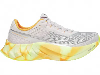 Saucony Women's Endorphin Pro 4 Shoe In Fog/peel In White