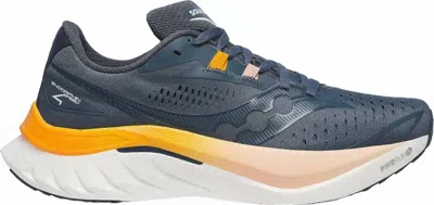 Saucony Women's Endorphin Speed 4 Shoe In Dusk/peel In Black