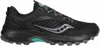 Saucony Women's Excursion Tr15 Shoes In Black/dark Green In Multi