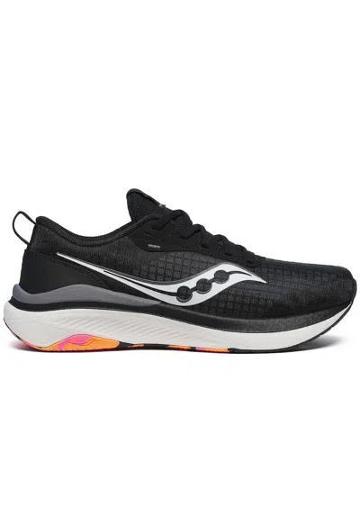 Saucony Women's Freedom Crossport Sneaker In Black/vizi In Multi