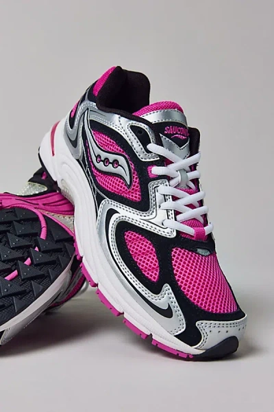 Saucony Women's Grid Jazz 9 Sneaker In Pink/silver, Women's At Urban Outfitters In Multi