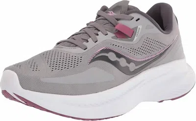Saucony Women's Guide 15 Running Shoes In Alloy/quartz In Multi