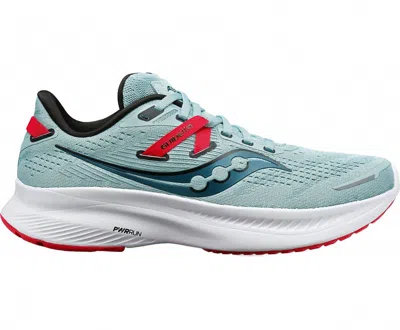 Saucony Women's Guide 16 Running Shoe In Mineral/rose In Multi