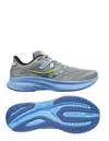 SAUCONY WOMEN'S GUIDE 16 RUNNING SHOES IN FOSSIL/ETHER
