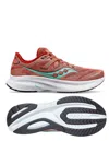 SAUCONY WOMEN'S GUIDE 16 RUNNING SHOES IN SOOT/SPRIG