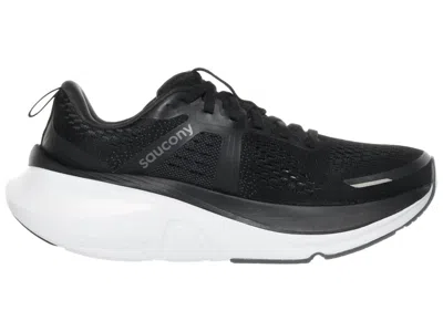 Saucony Women's Guide 18 Running Shoes In Black/white