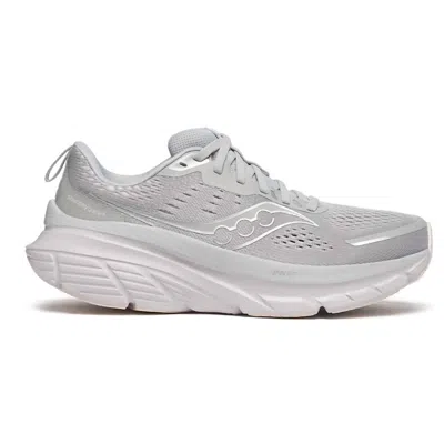 Saucony Women's Guide 18 Running Shoes In Cloud In Gray