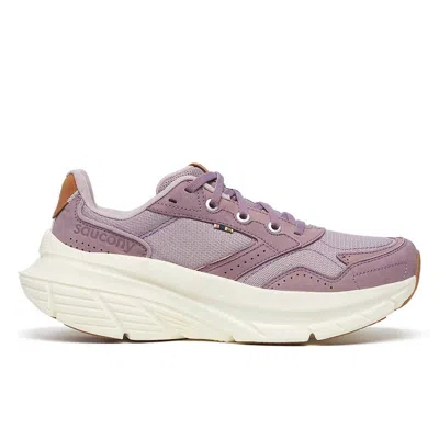 Saucony Women's Guide Metro Shoes In Quail And Vanilla In Multi