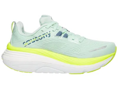 Saucony Women's Hurricane 24 Shoes In Jade/citron In Green